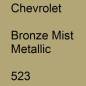 Preview: Chevrolet, Bronze Mist Metallic, 523.